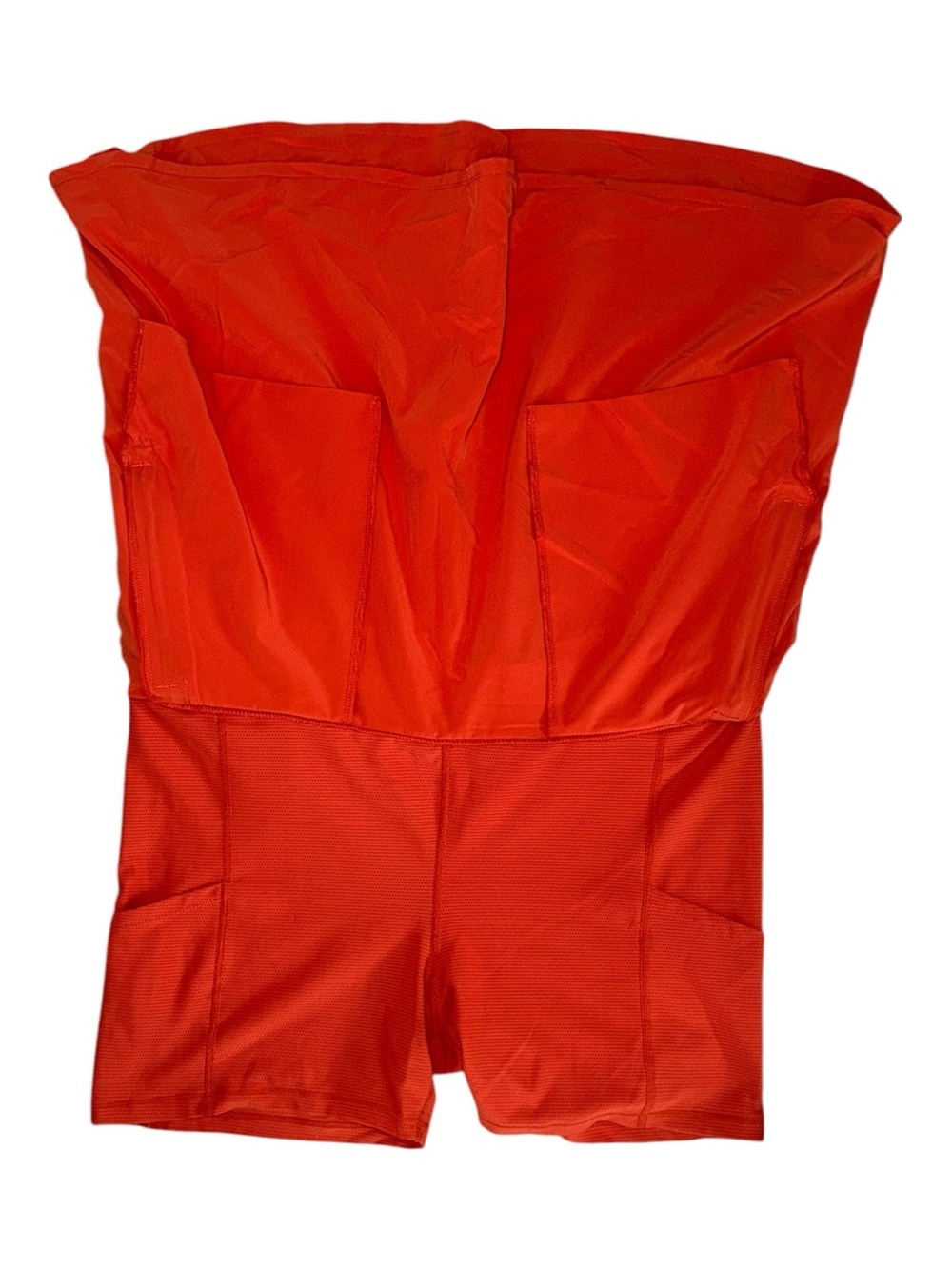 Athleta Bright Red Mini Skort with Contrast Waistband - Picture 5 of 6